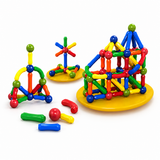 Magnetic Construction Set (64 Pcs)