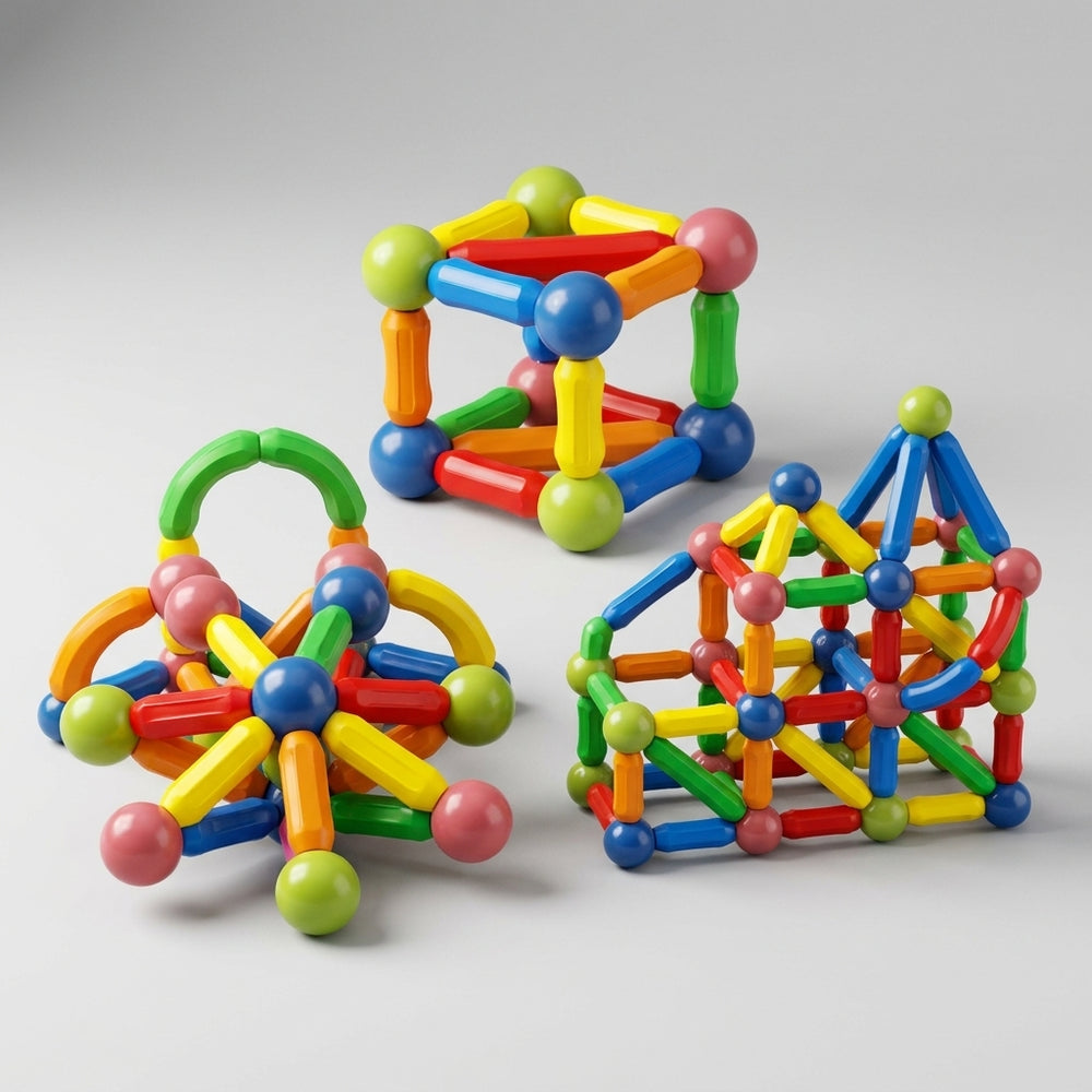 Magnetic Construction Set (42 Pcs)